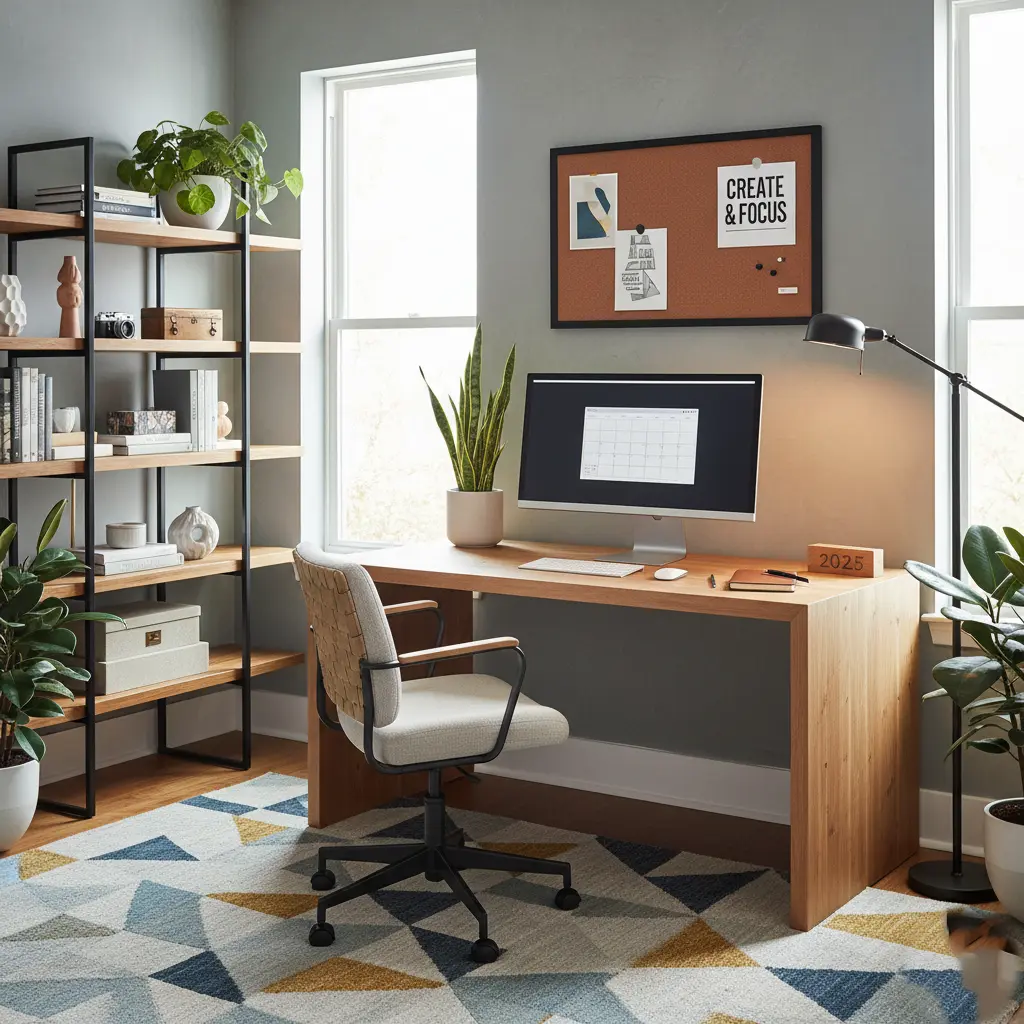 Transform Your Space: 15 DIY Home Office Setup Ideas That Boost Focus and Style in 2025